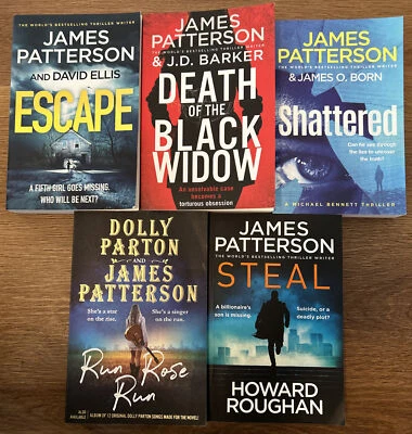 $39.95 • Buy James Patterson Book Bundle - ALL 2022 Titles NEW RELEASES (pre-owned SC)