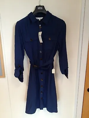 Yumi Military Style Shirt Dress Bnwt Size 16 Rail 6 • £45