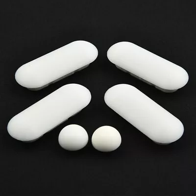 Toilet Lid Accessories Brand New Toilet Seat Buffers Pack-white Stop Bumper UK • $21.94