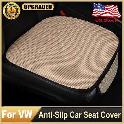 For Volkswagen VW Car Front Seat Cover Four Seasons Cushion Protector Beige Auto • $14.98