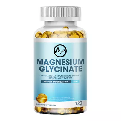 500MG Magnesium Glycinate High AbsorptionImproved SleepStress & Anxiety Relief • $11.99