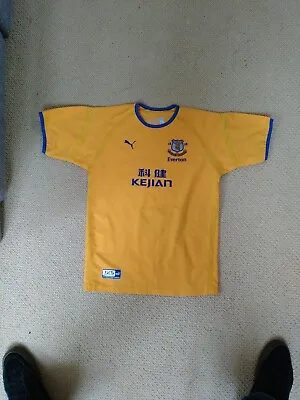 Everton Away Short 2003 30/32 125th Anniversary Shirt • £5
