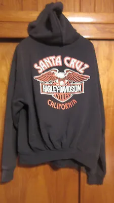 Vintage Santa Cruz Harley Davidson  Hoodie  L / XL • $100