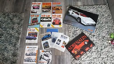 Kit Car Magazines & Posters 1987-88 M6 GTR Replica Countach Replica • $24.82