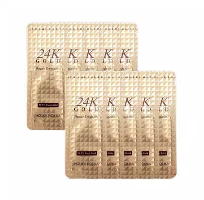 Holika Holika Prime Youth 24K Gold Repair Emulsion  Sample 10pcs US Seller • $6.99