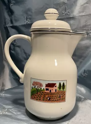 Villeroy & Boch Naif Coffee Tea Pot Carafe  40oz • $50