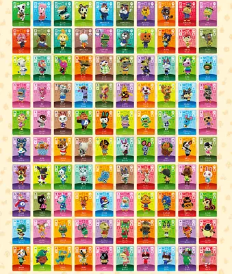 Animal Crossing Series 2 Amiibo Cards Brand New Pick And Choose - Free Shipping • $90.97