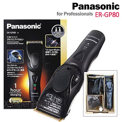 Panasonic Professional Hair Clipper Geniune ER-GP80 X Taper Blade MADE IN JAPAN • $274.99