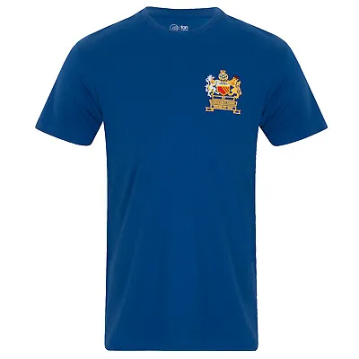 Fan Originals Manchester T-Shirt Mens 1968 European Colours Blue • £14.99