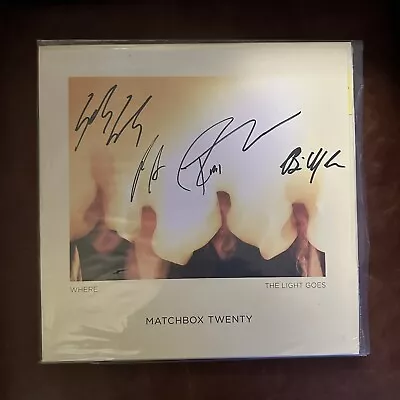 Matchbox 20 Signed Vinyl LP Album Autographed Where The Light Goes Insert READ** • $29.99