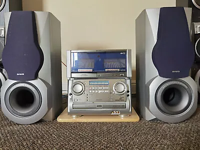 Aiwa XH-A1000 Audio System And 7channel HT Amplifer Speakers With 200watt SUBS • £299