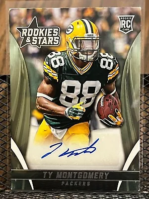 Ty Montgomery 2015 Rookies & Stars Rookie Green Bay Packers Autograph Auto Rc!!! • $4.99