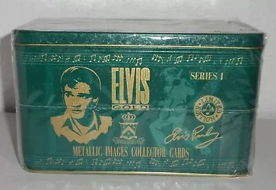 1993 Elvis Presley Gold Series #1 Metallic Images Collector Cards New Unopened • $23.95