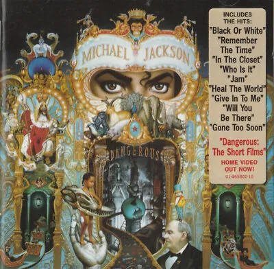 Michael Jackson - Dangerous (CD Album RP) • £4.35