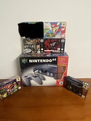 Nintendo 64 Boxed Console And Boxed Games • $950