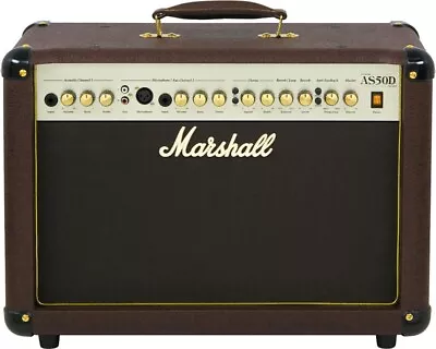 Marshall AS50D Acoustic 50W 2x8 Combo Brown • £315.84