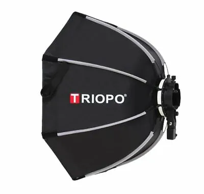 TRIOPO 65cm Octagon Umbrella Outdoor Flash Photograp Softbox For Godox Speedlite • $53.19