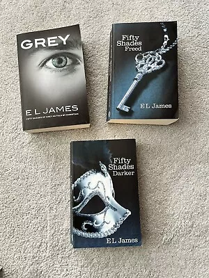50 Shades Of Grey: The #1 Sunday Times Bestseller By E L James Book Series • £15