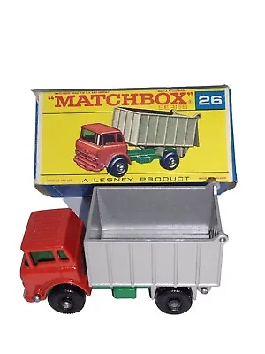 Vintage Matchbox GMC Tipper Truck 26 Lesney Made In England Mint Condition W Box • $25.99