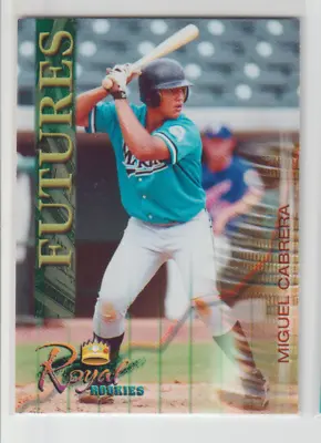 Miguel Cabrera 2000 Royal Rookies LIMITED EDITION #6 Rookie Marlins Tigers RC • $16.96