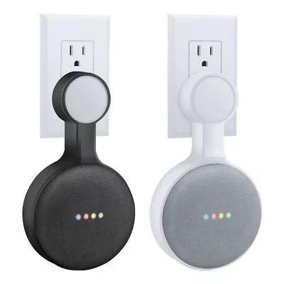 $15.46 • Buy Outlet Wall Mount Stand Hanger Holder For Google Home Mini Smart Speaker NEW
