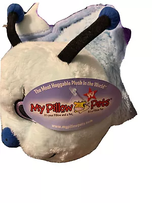 New 2009 My Pillow Pets Blue Butterfly 18” X 12” Soft Cuddly Huggable  • $50