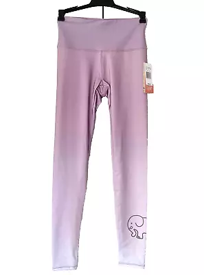 Nwt! New! Ivory Ella Lavender Purple Ombre Elephant Logo Leggings Womens Size Xs • $34.99