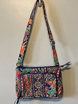 Vera Bradley Venetian Paisley Crossbody Quilted Purse Retired • $16