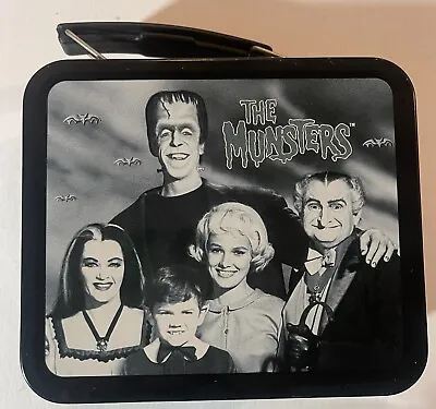 The Munsters Mini Metal Lunch Box Universal Studios 7 3/4  X 6  Vintage 1999 New • $15