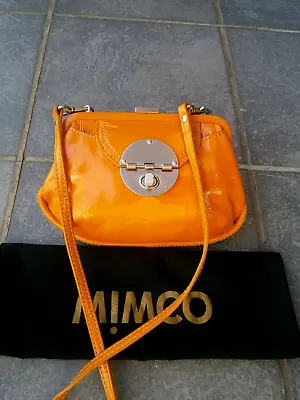 Mimco Cross Body Patent Leather Ladies Bag. • $25.90