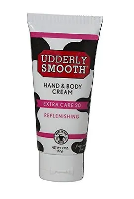 2 Pack Udderly Smooth Hand & Body Cream With 20 Urea Replenishing 2 Oz Each • $10.27