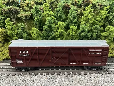 MTH Railking Pennsylvania Railroad Stock Car 30-7007B PRR • $29.99