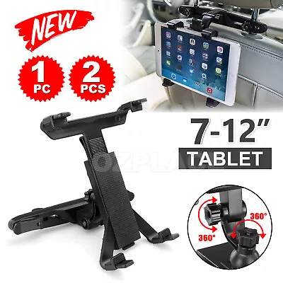 $19.95 • Buy Universal Car Mount Seat Headrest Holder For IPad Samsung Android Tablet 8-12 