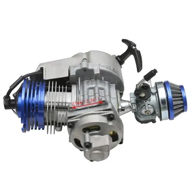 Performance Racing 47c 49cc 2 Stroke Engine Motor Mini Pocket Quad Dirt Bike ATV • $159.29