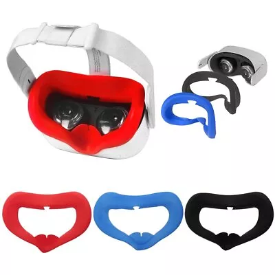 $10.79 • Buy Soft Silicone For Oculus Quest 2 VR Headset Front Face Cushion Cover Eye Pad AU