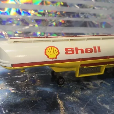 Vintage Majorette France Model 1/60 Shell Oil Tanker Truck Lorry Trailer Only • $24.85