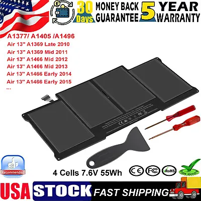 A1466 A1496 Battery For Apple MacBook Air 13'' A1405 A1369 2013 2014 2015 Laptop • $24.58