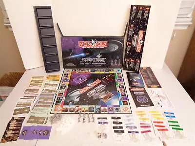 Hasbro Monopoly Star Trek Next Generation Collector Edition Board Game Complete • $19.99