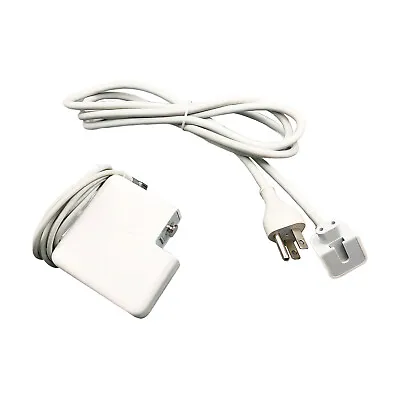 OEM Apple 85W A1343 MagSafe1 Power Supply For MacBook Pro 17  W/ Extension Cord • $33.73