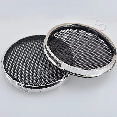 2pcs 3  Inch Speaker Cover Audio Decorative Circle Metal Mesh Grille 106mm/4.17  • $5.98