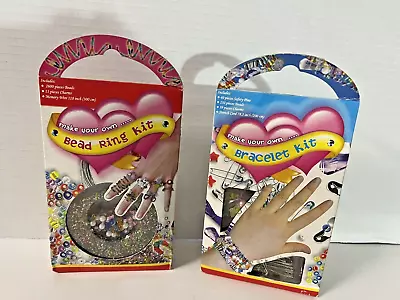 MAKE YOUR OWN BEAD RING KIT And BRACELET KIT Includes Everything Needed • $8.49