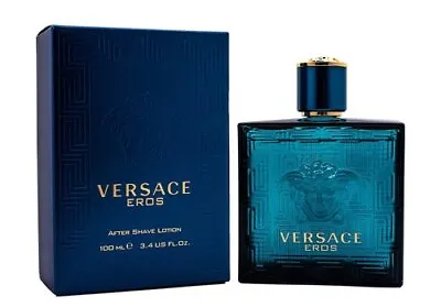 Versace Eros 3.4 Oz After Shave Lotion For Men New In Box • $48