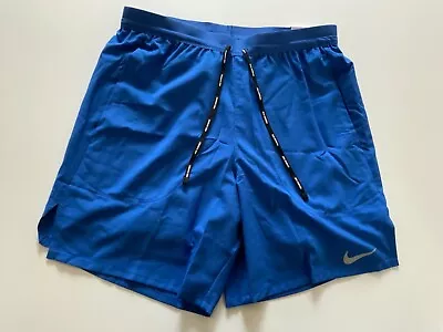 Men’s Nike Flex Stride 7” Length 2-in-1 Running Shorts CJ5471 480 Blue Size M • $39.99