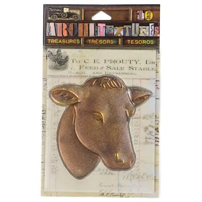 7Gypsies® Architextures™ Treasures 7g25109 Vintage Cow Head NEW • $1.69