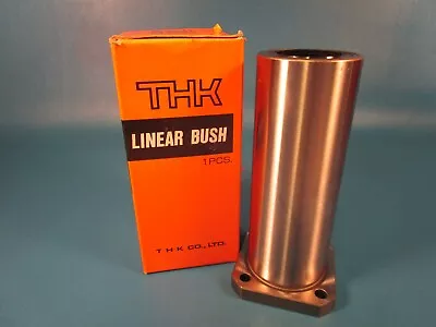 THK LMK25LUU Square Flange Linear Bearing Round Bore LM-25 Long Type 4 Hole • $37.99