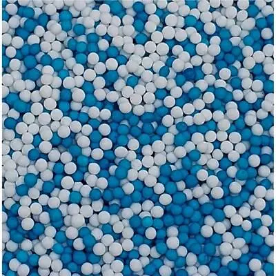 £1.99 • Buy Blue & White Matt 100s & 1000s Cupcake / Cake Decoration Sprinkles