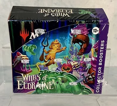 MTG Magic The Gathering Wilds Of Eldraine Collector Booster Box Factory Sealed • £209.95