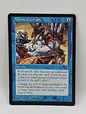 Magic The Gathering: Whim Of Volrath Tempest NM 1997  • $10