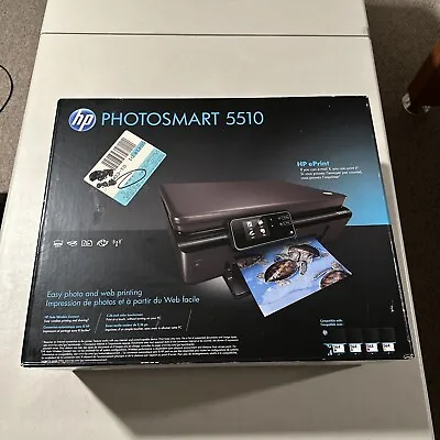 HP Photosmart 5510e All-in-One Wireless Photo Printer E-Print B111a New Sealed • $289.99