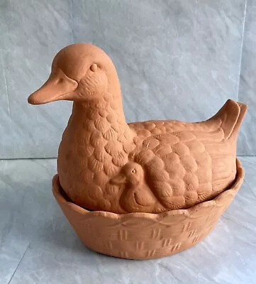 Terracotta Hen Chicken Egg Storage Holder • £19.97